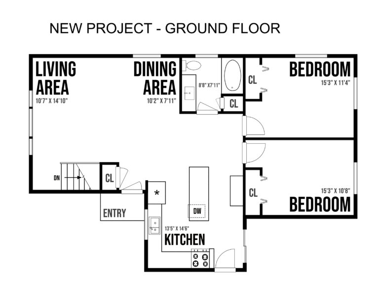 Townline Rd - Ground Floor Plan